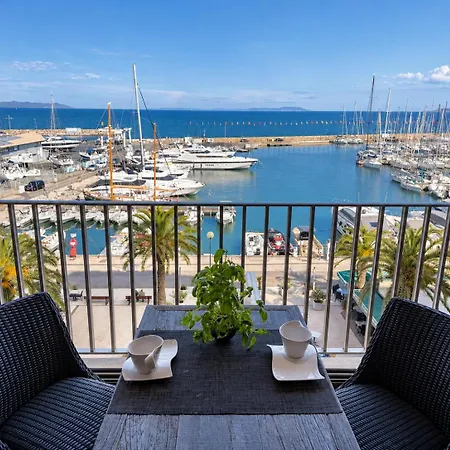 شقة Port De Hyeres - Terrasse Vue Mer, 2 Sdb & Parking Prive - Plage A Pied Hyères
